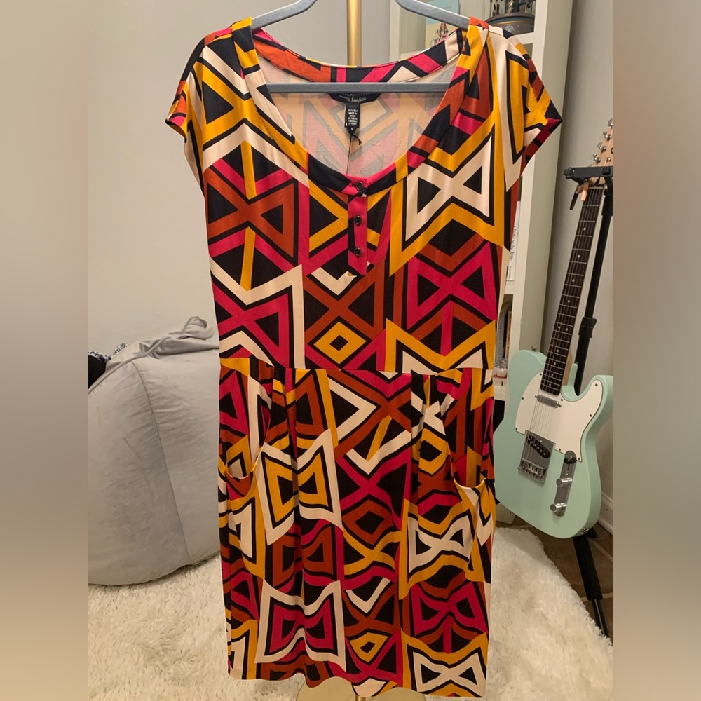 Diane Von Furstenberg Exclusively for Neiman Marcus 100% Silk Trish Dress DVF 12